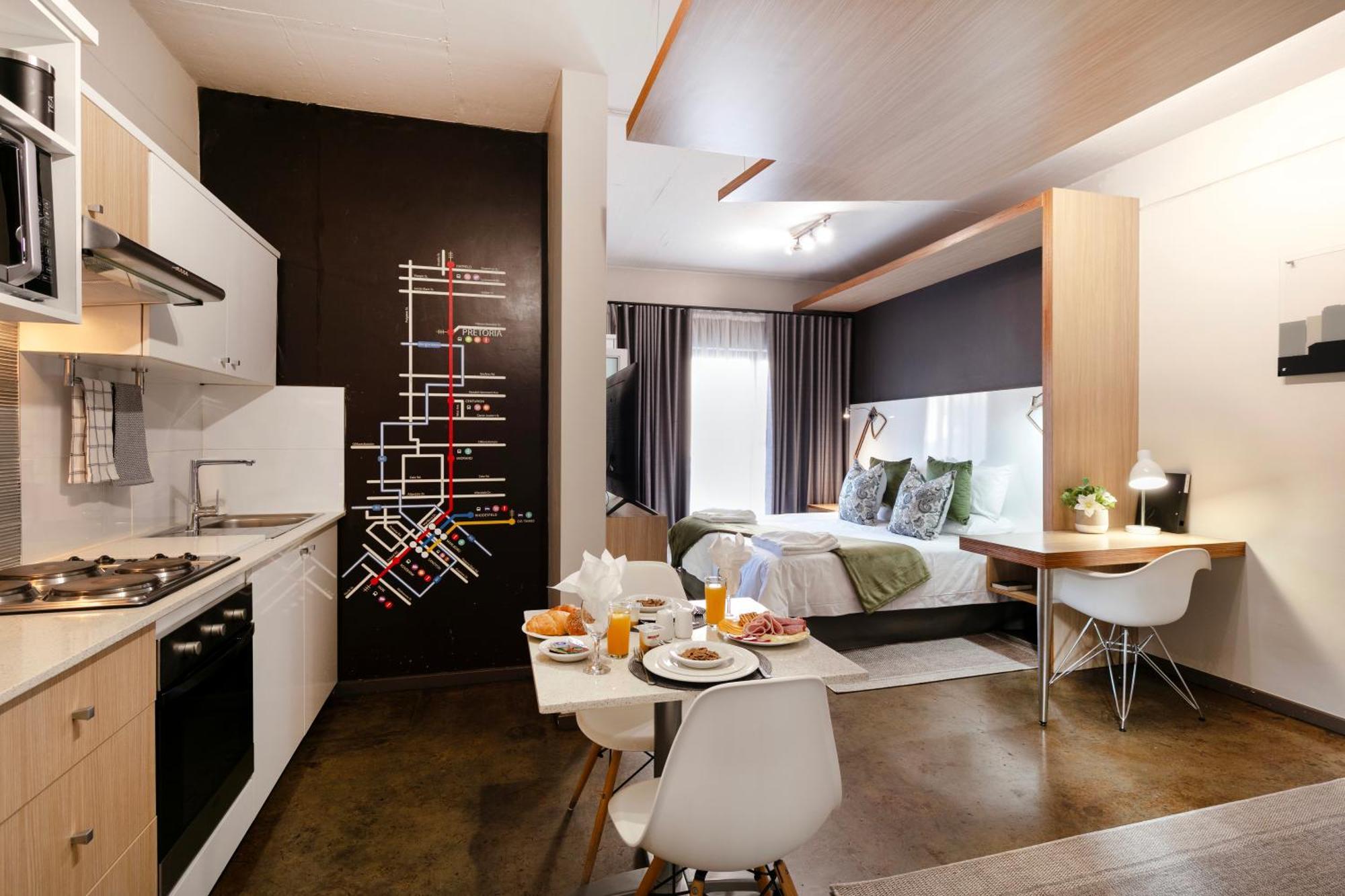 Akanani Apartments Pretoria Bagian luar foto