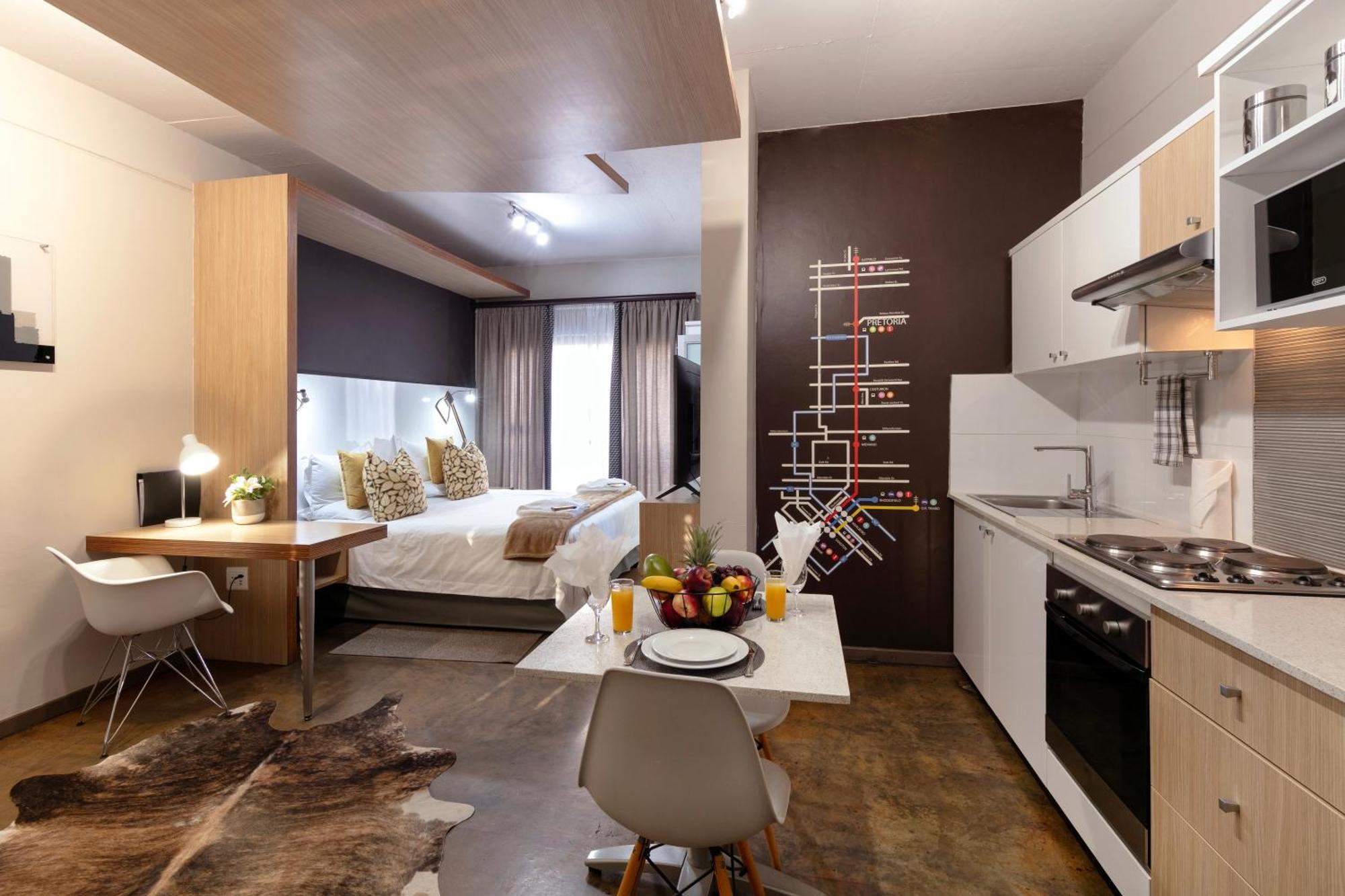 Akanani Apartments Pretoria Bagian luar foto